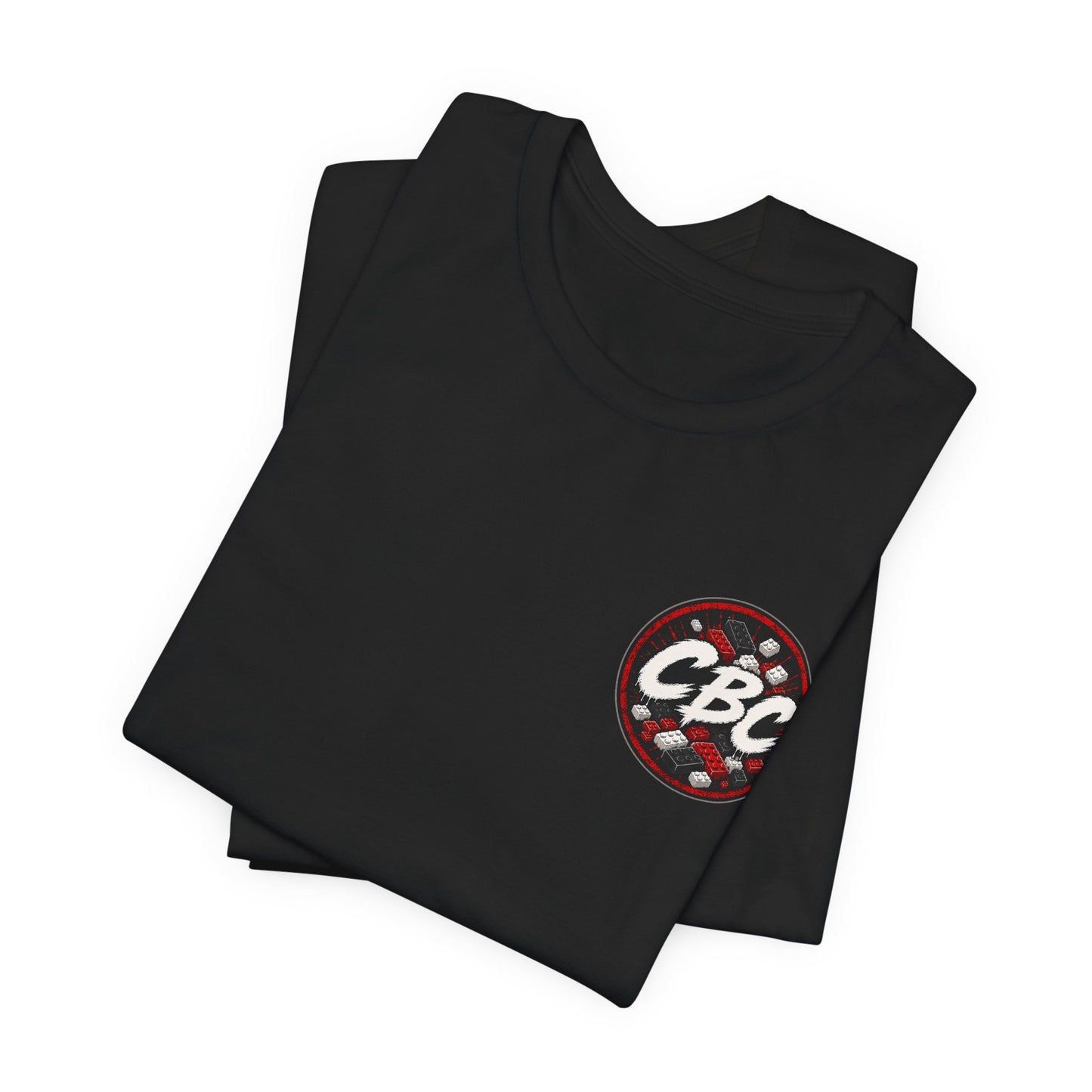 Chaos Builder T‑Shirt — “Dump The Bricks” CBC Pocket & Back Graphic