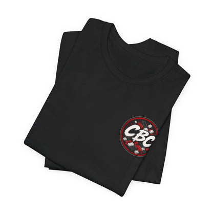 Chaos Builder T‑Shirt — “Dump The Bricks” CBC Pocket & Back Graphic